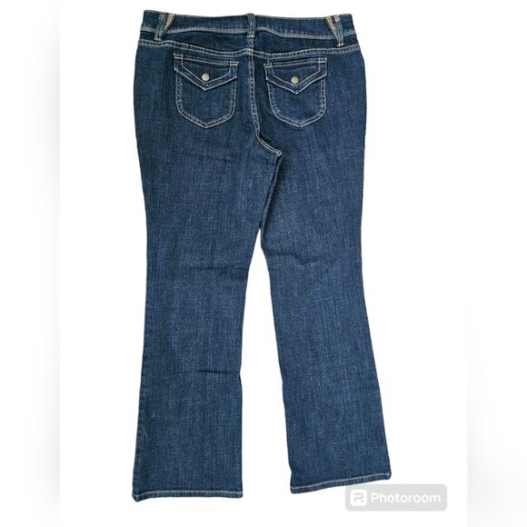Simply Vera Vera Wang Boot Cut Jeans - Picture 3 of 5